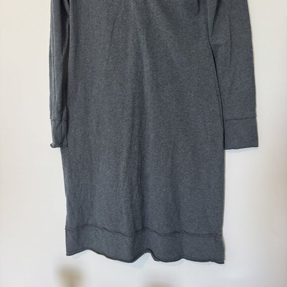Athleta Long Sleeve Gray Pockets Dress Medium Tall - Picture 6 of 9